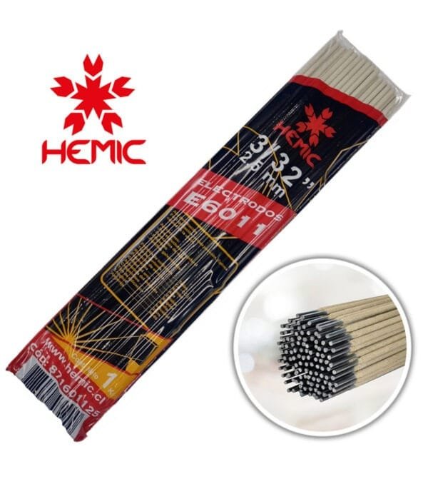 Electrodo HEMIC 6011 3/32 - 2.5mm  1Kg